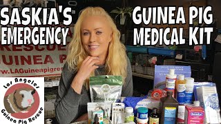 Guinea Pig Medicine Cabinet and Emergency Kit by Saskia [upl. by Asilaj]