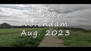 Cycling Adventure on Marken Island  Exploring Volendam Aug 2023 [upl. by Yellehs609]