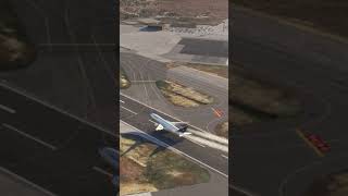 Emergency Landing Lufthansa Air Boeing 777 at Thessaloniki Airport shorts [upl. by Liza]