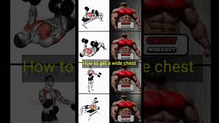 Howtomostpopular Grow wide chestworkout bestexersic at home [upl. by Eiram136]