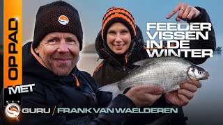 Feedervissen in de winter OP PAD MET Tackle Guru Benelux [upl. by Adiaroz561]