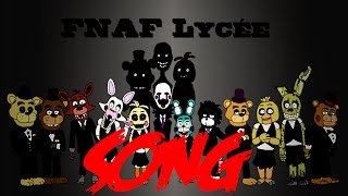 FNAF Lycée SONG Nightmare Parody French LyricsAML [upl. by Nylavad575]