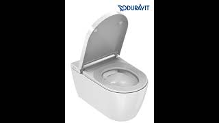 Duravit Sensowash Starck F automatische toiletbril [upl. by Leeda]