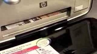 PCPro Video Fotodrucker HP A717 [upl. by Barbie]