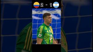 Argentina vs Colombia  Highlight football match soccergoals soccerstar [upl. by Amlet384]