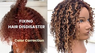 Achieve Vibrant Curls Ammoniafree Hair Coloring Tips With Matrix Haircolor fatemebeautyland [upl. by Ydak185]