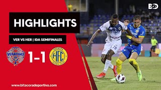 LPF Resumen Veraguas CD 11 Herrera FC  Ida de semifinales [upl. by Pardew]