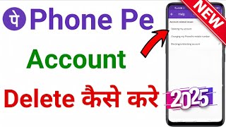 phonepe account delete Karen [upl. by Scharf]