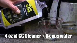 How To Clean Automatic Drip Coffee Makers with Goo Gone® [upl. by Haelak]