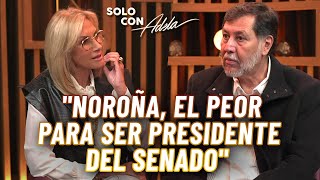 Noroña en el Senado ¿Inexperiencia o negligencia política  Solo con Adela [upl. by Amme]