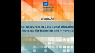 Open Educational Resources in Vocational Education and Training [upl. by Ecnahoy82]