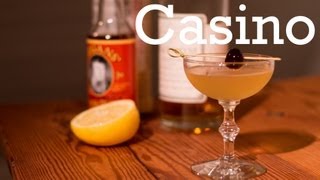 Casino cocktail from Better Cocktails at Home [upl. by Terrag]