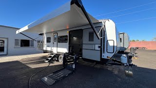 Handicap Accessible RV  22’ H Model amp 26’ H2 Model Toyhauler [upl. by Ferde58]