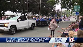 56th Yarmouth Clam Festival Underway [upl. by Stacee]