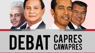 BeritasatuTV Debat CapresCawapres 2014 [upl. by Mercer491]