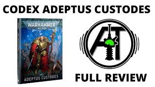 Codex Adeptus Custodes  Full Rules Review [upl. by Keely]