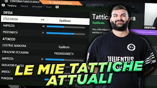 LE MIE TATTICHE ATTUALI DI FC 24 [upl. by Schaumberger617]