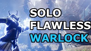 Grasp of Avarice  Solo Flawless on Warlock w Commentary [upl. by Nathanael]