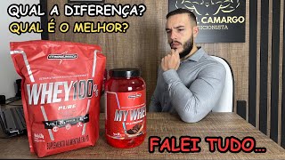 WHEY 100 Vs MY WHEY INTEGRALMEDICA  VEJA A DIFERENÇA [upl. by Siana]