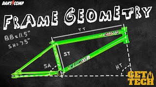 BMX Frame Geometry Why It Matters [upl. by Stiruc]