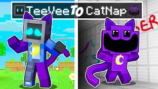 From TeeVee to CATNAP in Minecraft [upl. by Fronia874]