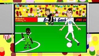 🇧🇷DZEKO OFFSIDE  Nigeria vs Bosnia H🇧🇷 by 442oons Brazil World Cup Cartoon 2014 21614 [upl. by Schulze]