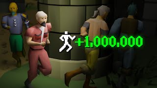 This INFINITE AGILITY XP Method Is Broken [upl. by Iborian490]