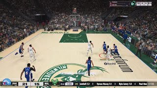 NBA 2K25  AlleyOpp Off Giannis Head [upl. by Aer718]