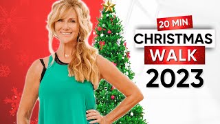 20 Minute FULL BODY Christmas Workout For Women Over 50  2023 [upl. by Savil314]