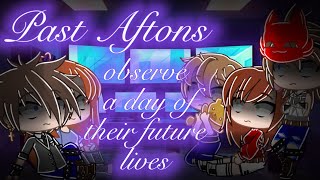 Past Aftons observe a day of their future lives  Afton family  Gacha Club Mini Movie [upl. by Peter]