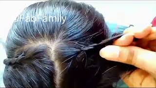 Hairstyles Braid Hairstylesfront and back hairstyles easy hairstyles FabFamilyz7m [upl. by Calandra852]