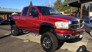 quotLive Video Walk Aroundquot 2006 DODGE RAM 2500 SLT 57 HEMI LIFTED 5037655411 CALL OR TEXT [upl. by Ahael]