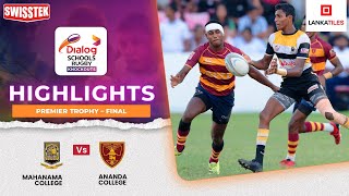 HIGHLIGHTS – Ananda College vs Mahanama College – Final – Premier Trophy  DSRK24 [upl. by Hildegaard]