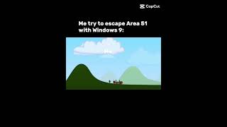 Me try to escape Area 51 with Windows 9 bfdia windows microsoft objectshow viral popular [upl. by Sifan]