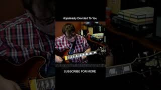 Olivia Newton John  Hopelessly Devoted To You guitar Cover By Me [upl. by Adest]