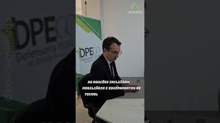 Efetivado Termo de Cooperação entre a Defensoria Pública e a Polícia Militar de Goiás [upl. by Diena]