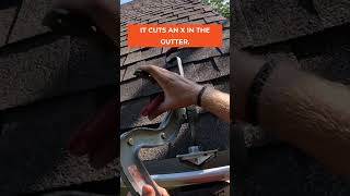 How to install a downspout outlet shorts downspoutinstall [upl. by Id]