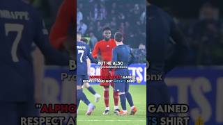 Messi Fullfills Alphonso Davies’s Dream shorts [upl. by Riffle]