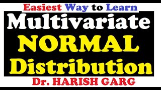 Multivariate Normal Distribution [upl. by Means]