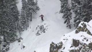 09 Taos Extreme Freeride Championships  Thrills amp spills [upl. by Liamsi]