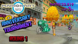 Mario Kart Wii  12TH ANNIVERSARY 3V3 TOURNAMENT  Round 1 [upl. by Pace427]