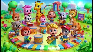 quotRattle amp Roll – Little Movers Dance Partyquot  Baby Shark Kids Alots of Songs  Cartoon Nursery [upl. by Prima]