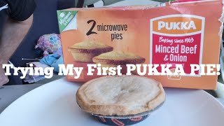 PUKKA PIE  Minced Beef amp Onion  Iceland  Food Review [upl. by Theis140]