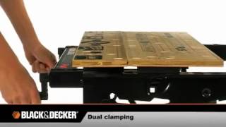 FiXiT TV Presents Black amp Decker WM825 Adjustable Dual Height Deluxe Workmate [upl. by Yerok877]