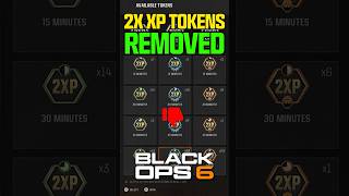 Treyarch DELETED Double XP Tokens in Black Ops 6 [upl. by Whitehouse]