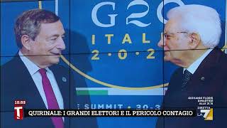 Cirino Pomicino quotLa pandemia è argomento diverso rispetto alla politicaquot E su Draghi al [upl. by Nonnaehr41]