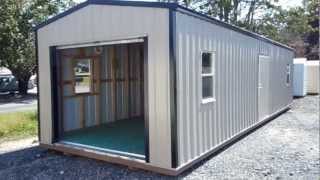 Cool Sheds Large Portable Buildings Explained [upl. by Baillie]