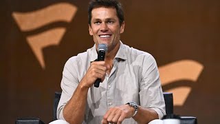 Tom Brady Reflects on Retirement Parenthood and New Career Endeavors at Fanatics Fest [upl. by Noiraa676]