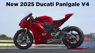 All New 2025 Ducati Panigale V4  Full Specs and Details [upl. by Mad857]