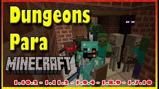 Minecraft  Doomlike Dungeons mod  1102  1112  194  189  1710  Super mod de dungeon [upl. by Nwahser]